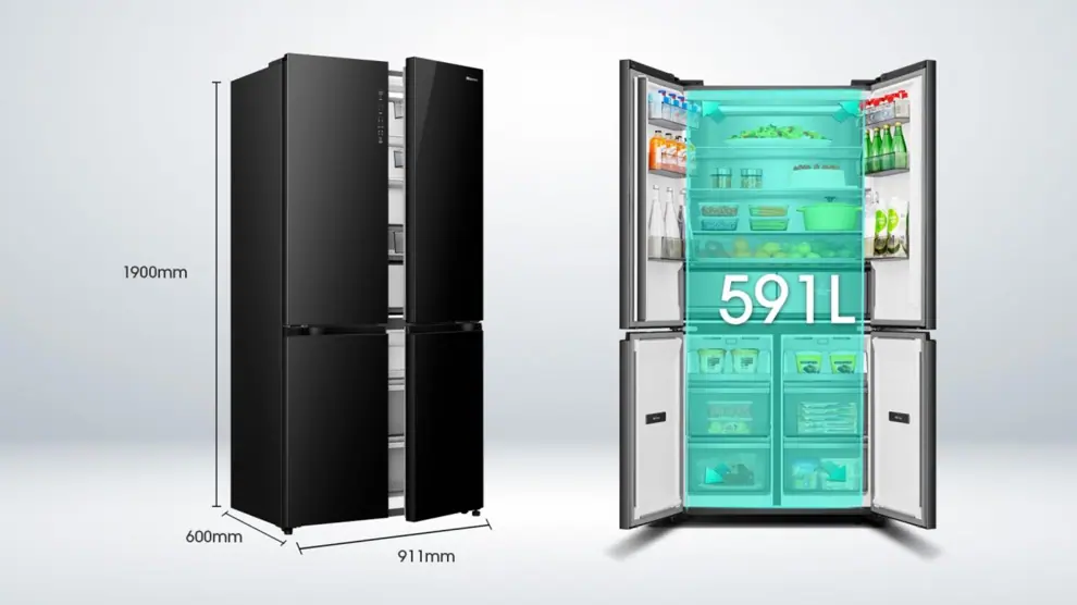 Hisense RQ768N4GBE side by side 7. kép