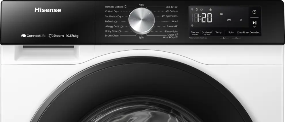 Hisense WD3S1043BW3 kürtőbe építhető páraelszívó 5. kép