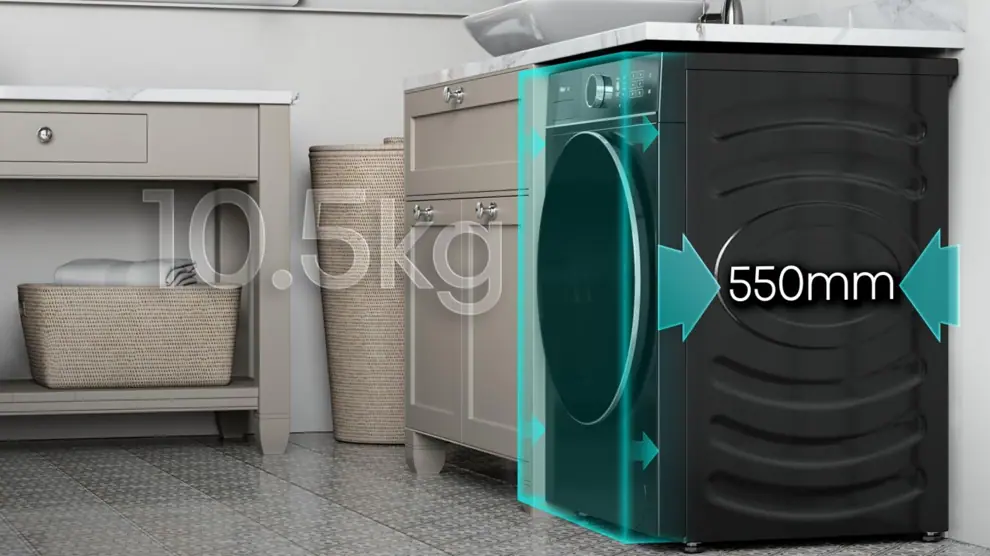 Hisense WF5I1045BBQ elöltöltős mosógép 18. kép