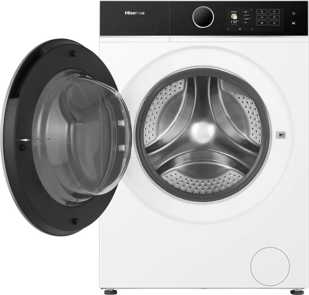 Hisense WF5I8043BWF elöltöltős keskeny mosógép 4. kép