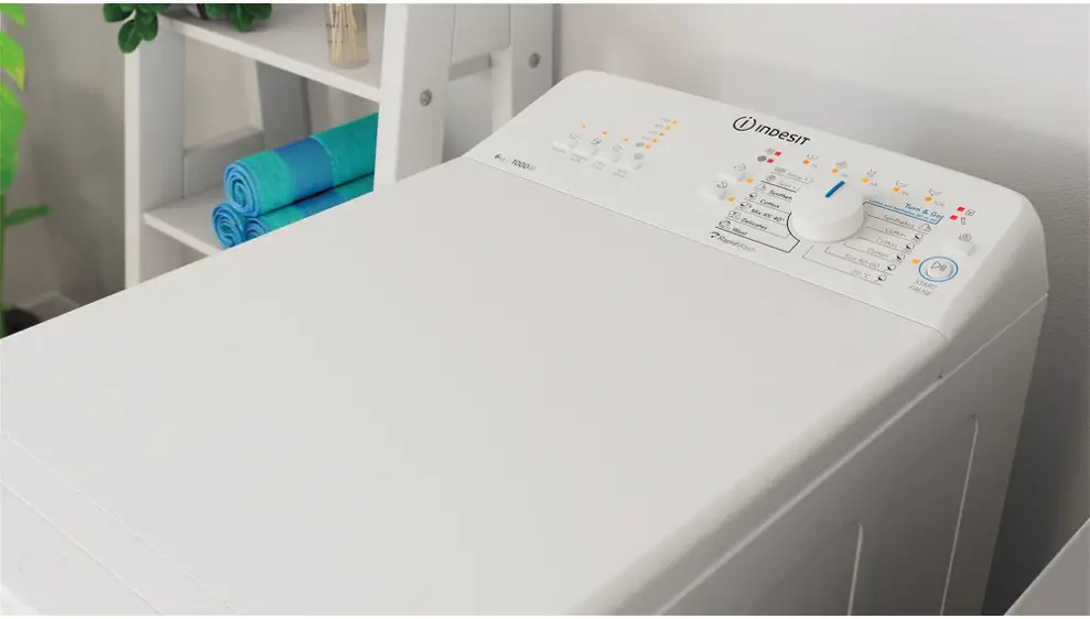 Indesit BTW L60400 EE/N felültöltős mosógép 5. kép