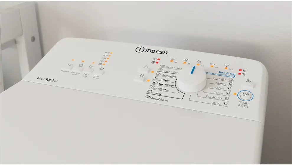 Indesit BTW L60400 EE/N felültöltős mosógép 9. kép