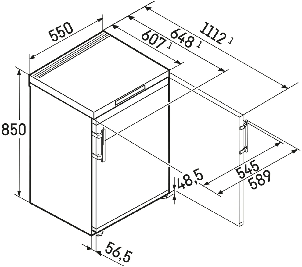 Liebherr FC 1404 fagyasztószekrény 9. kép