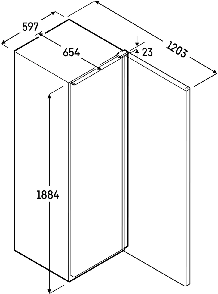 Liebherr FFFCVG 4001 Álló fagyasztószekrény NoFrost-tal 5. kép