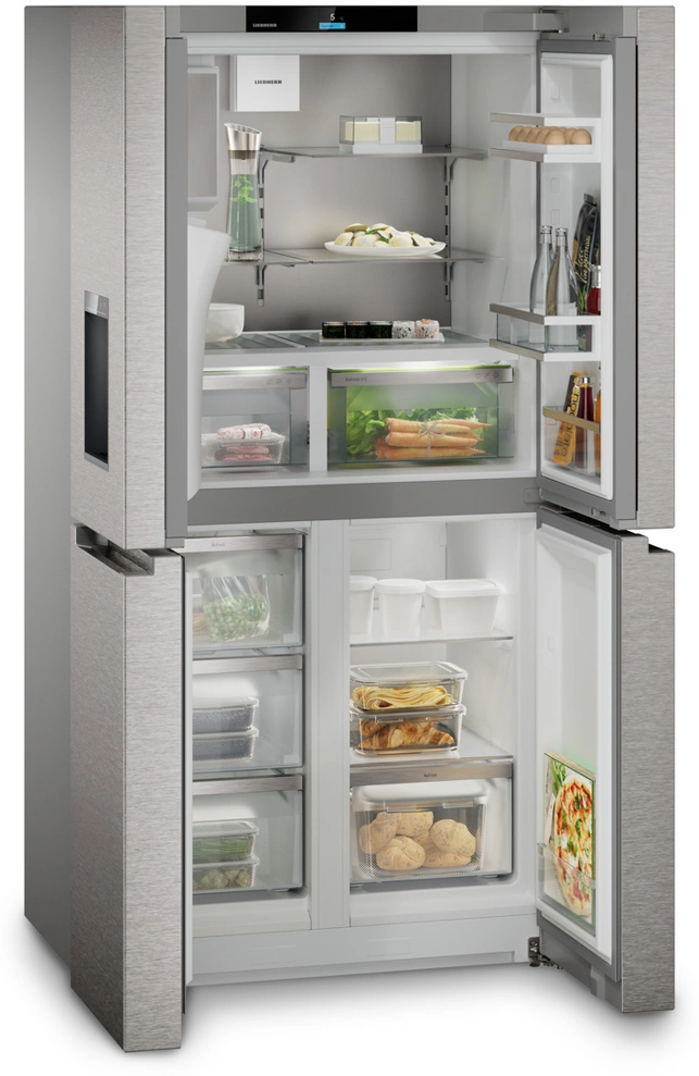 Liebherr MBSDDI 9028 4 ajtós francia ajtós hűtő-fagyasztó víz- és jégkocka adagolóval Fő kép