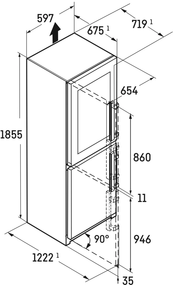Liebherr SWNBSD 529I borhűtő 12. kép