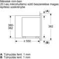 Bosch BFL623MB4 Beépíthető mikrohullámú sütő 7. kép
