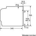 Bosch HBA534EB3  Beépíthető sütő 9. kép