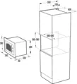 Gorenje BM235CLB beépíthető mikrohullámú sütő 2. kép