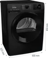 Gorenje DPNE82GNLWIFI/B hőszivattyús szárítógép 9. kép
