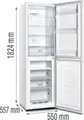Gorenje NRK418DCW4 alulfagyasztós hűtőszekrény 4. kép