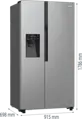 Gorenje NRR9185ESXL side by side 9. kép