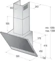 Gorenje WHI649EXBG kürtős páraelszívó 2. kép