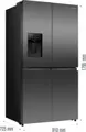 Hisense RQ5P640SYKD side by side 6. kép