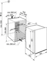 Liebherr DRE 3901 beépíthető hűtőszekrény 4. kép