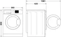 Whirlpool FFB 10489 BV EE elöltöltős mosógép 9. kép