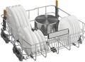 Whirlpool W7U HS61BS beépíthető mosogatógép 7. kép