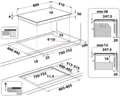 Whirlpool WTX8015DCF beépíthető indukciós főzőlap 8. kép