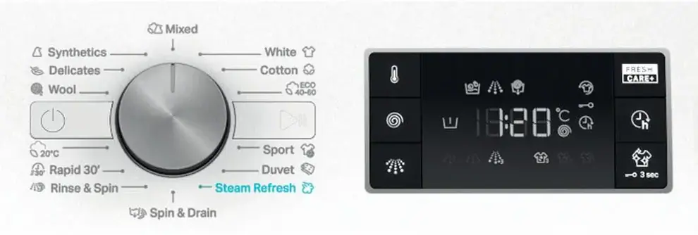 Whirlpool FFB 10489 BV EE elöltöltős mosógép 7. kép