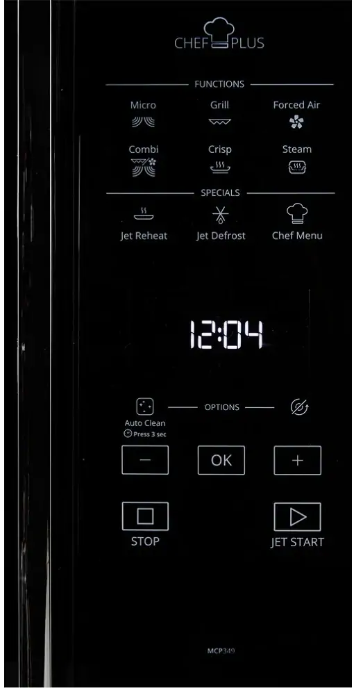 Whirlpool MCP 349 BL mikrohullámú sütő 5. kép