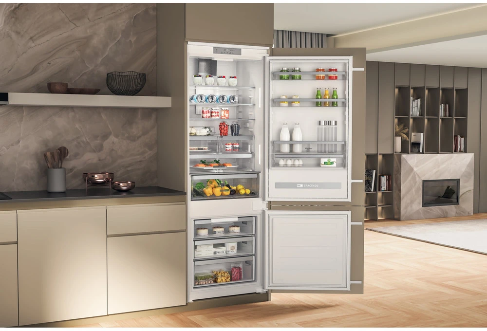 Whirlpool SP40 812 EU 2 beépíthető alulfagyasztós hűtőszekrény 5. kép