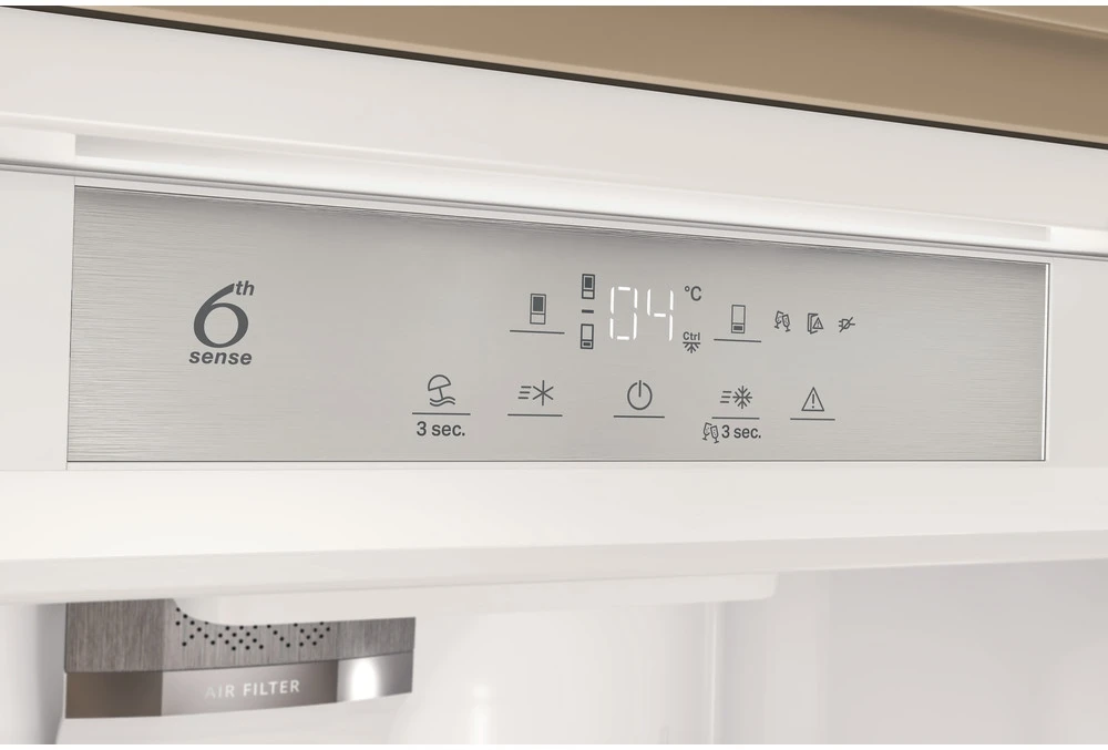 Whirlpool SP40 812 EU 2 beépíthető alulfagyasztós hűtőszekrény 8. kép