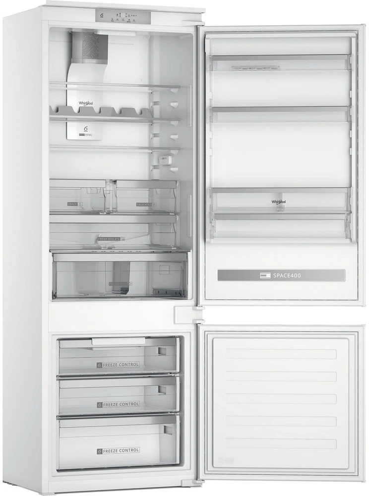 Whirlpool SP40 812 EU 2 beépíthető alulfagyasztós hűtőszekrény Fő kép