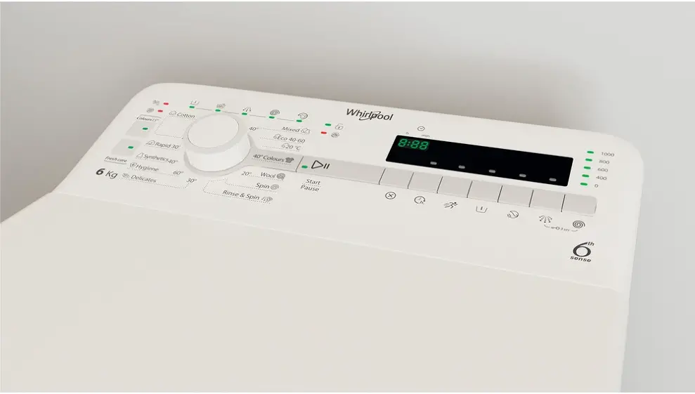 Whirlpool TDLR 6040S EU/N felültöltős mosógép 7. kép