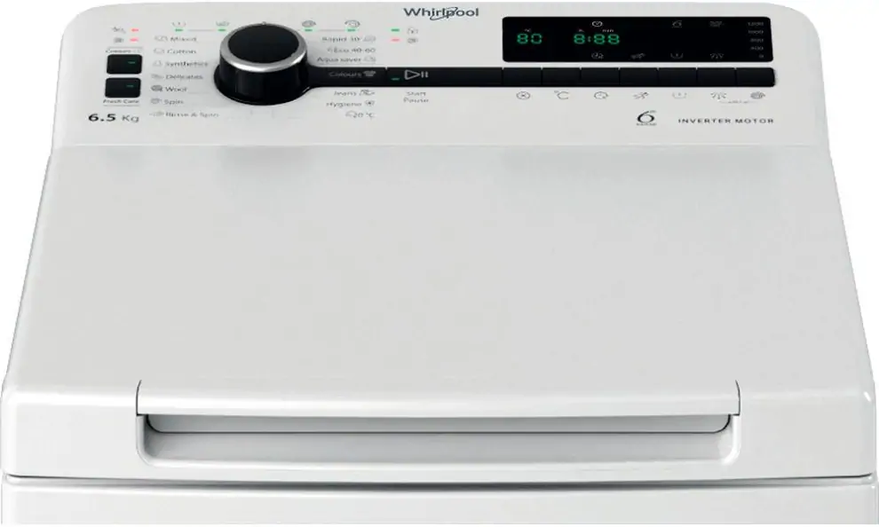 Whirlpool TDLRB 65261BS EU/N felültöltős mosógép 5. kép