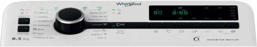 Whirlpool TDLRB 65261BS EU/N felültöltős mosógép 6. kép