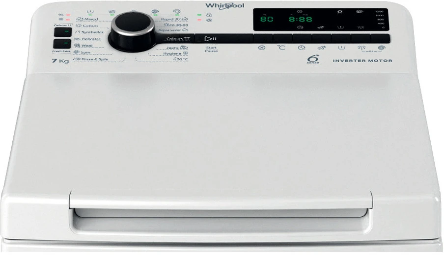 Whirlpool TDLRB 7252BS EU felültöltős mosógép 5. kép