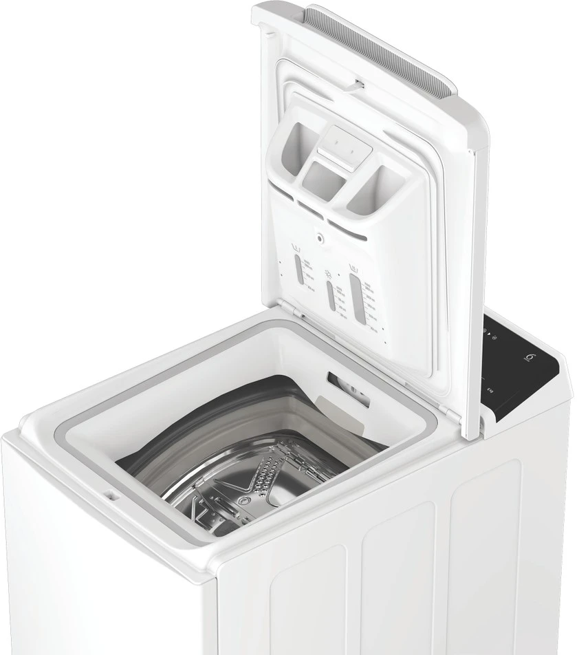 Whirlpool TW621DBSSWHU felültöltős mosógép 4. kép