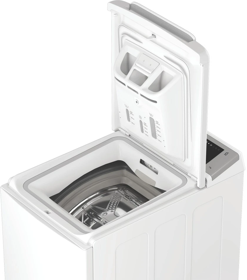 Whirlpool TW721DSSSWHU felültöltős mosógép 4. kép
