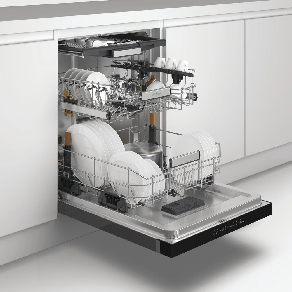 Whirlpool W7U HS61BS beépíthető mosogatógép 4. kép
