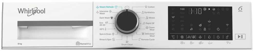 Whirlpool WAM 87WB EE elöltöltős mosógép 9. kép