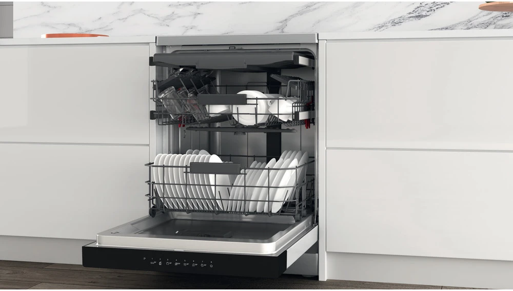 Whirlpool WFC 3C33 F X szabadonálló mosogatógép 6. kép