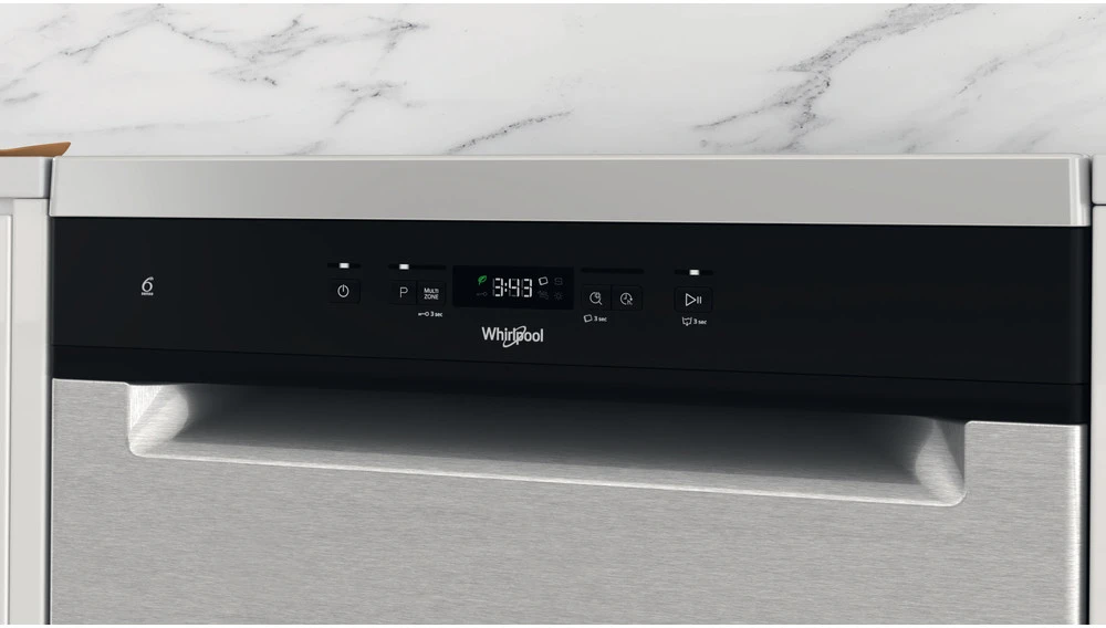 Whirlpool WFC 3C33 F X szabadonálló mosogatógép 7. kép