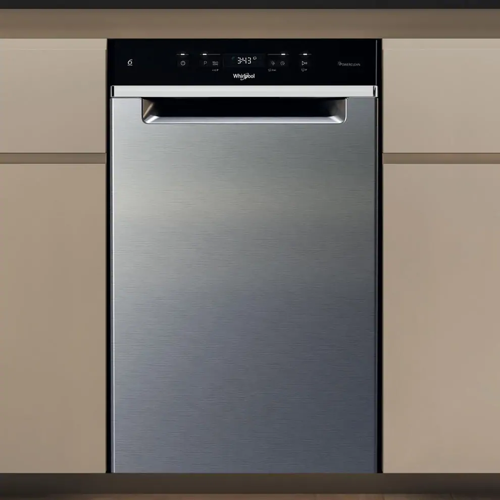 Whirlpool WH3UC10BS7A0X beépíthető keskeny mosogatógép Fő kép