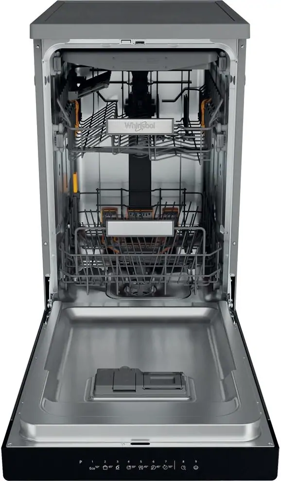 Whirlpool WH6FB10BS7A0X szabadonálló keskeny mosogatógép 3. kép