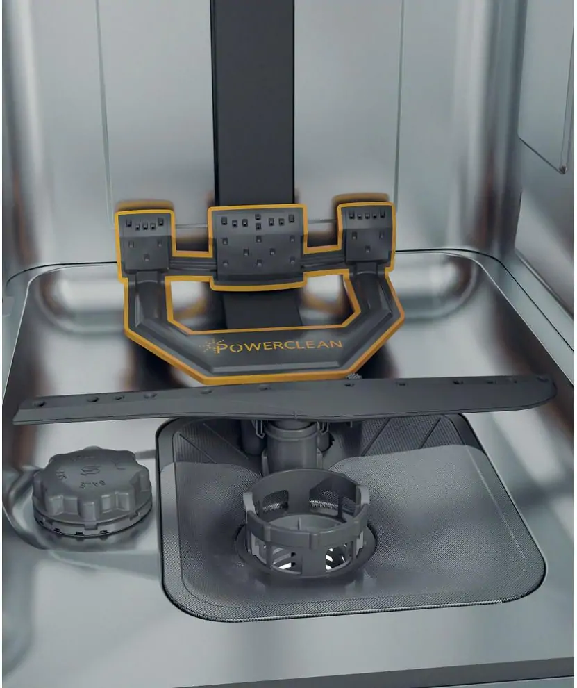 Whirlpool WH6FB10BS7A0X szabadonálló keskeny mosogatógép 6. kép