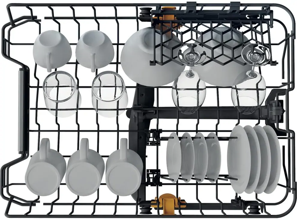 Whirlpool WH6FB10BS7A0X szabadonálló keskeny mosogatógép 7. kép