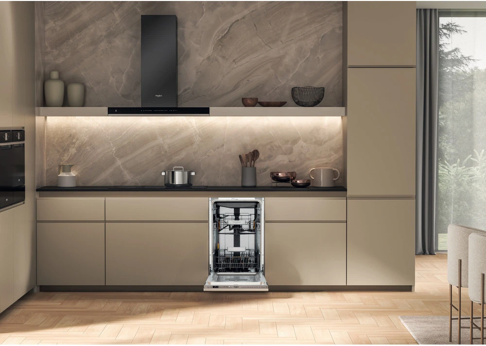 Whirlpool WH6IA10BS7L0 beépíthető keskeny mosogatógép 2. kép