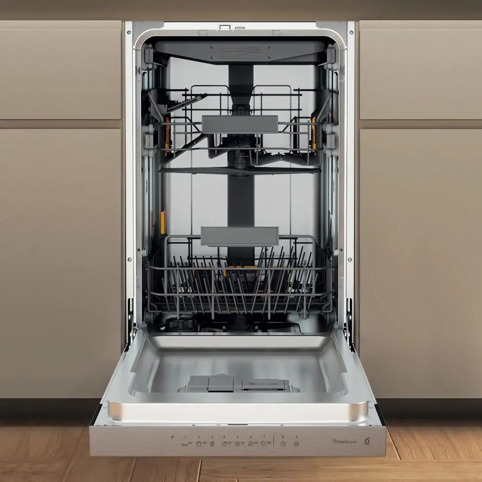 Whirlpool WH6PC11BS7A0 beépíthető keskeny mosogatógép 2. kép
