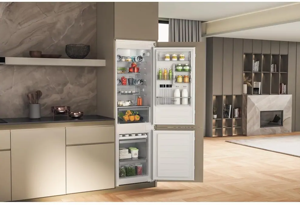 Whirlpool WHC18D011C2 beépíthető alulfagyasztós hűtőszekrény 5. kép