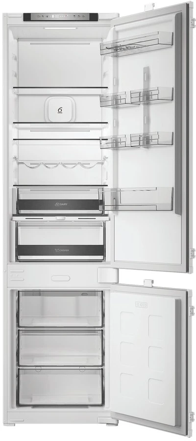 Whirlpool WHK2 5322 B4E beépíthető alulfagyasztós hűtőszekrény Fő kép