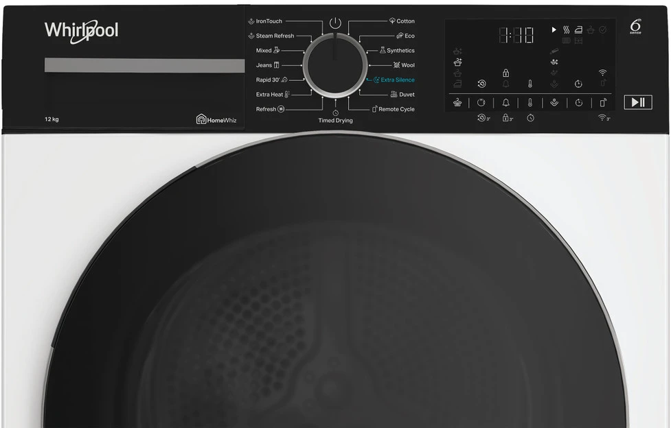 Whirlpool WP E12X WBS EE hőszivattyús szárítógép 3. kép