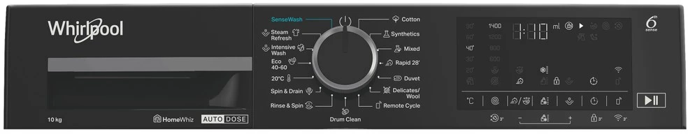 Whirlpool WPM 011G ADS EE elöltöltős mosógép 9. kép