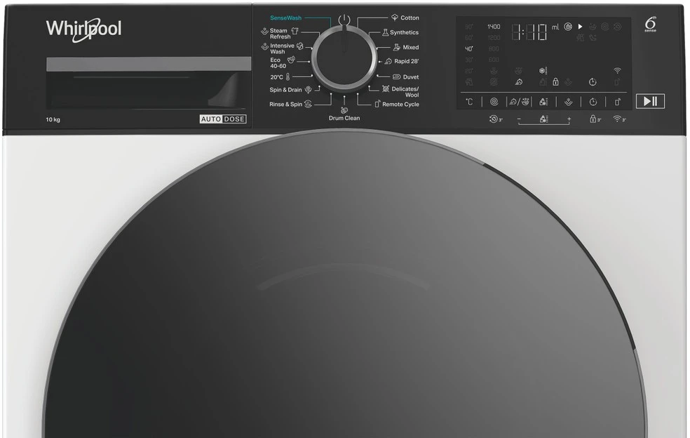 Whirlpool WPM 011W ADS EE elöltöltős mosógép 8. kép