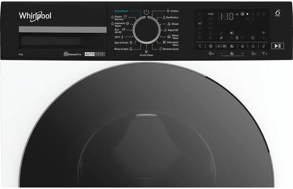 Whirlpool WPM 87W ADS EE elöltöltős mosógép 6. kép