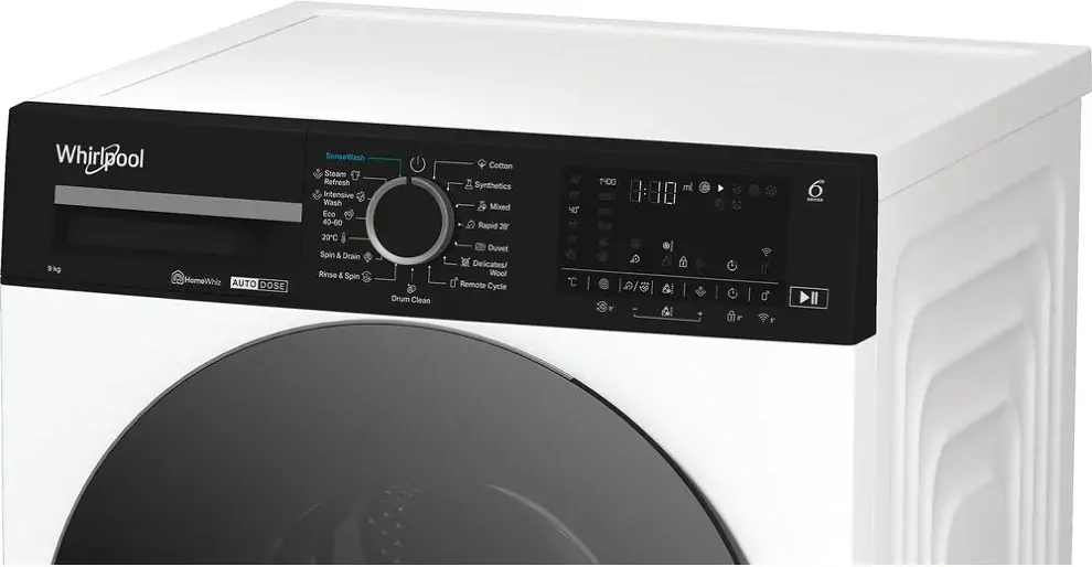 Whirlpool WPM 911W ADS EE elöltöltős mosógép 5. kép